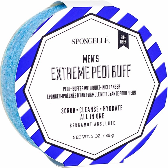 Spongelle Other - Spongelle Body Wash Infused Pedi Buffer - Men's Extreme - Bergamot Absolute